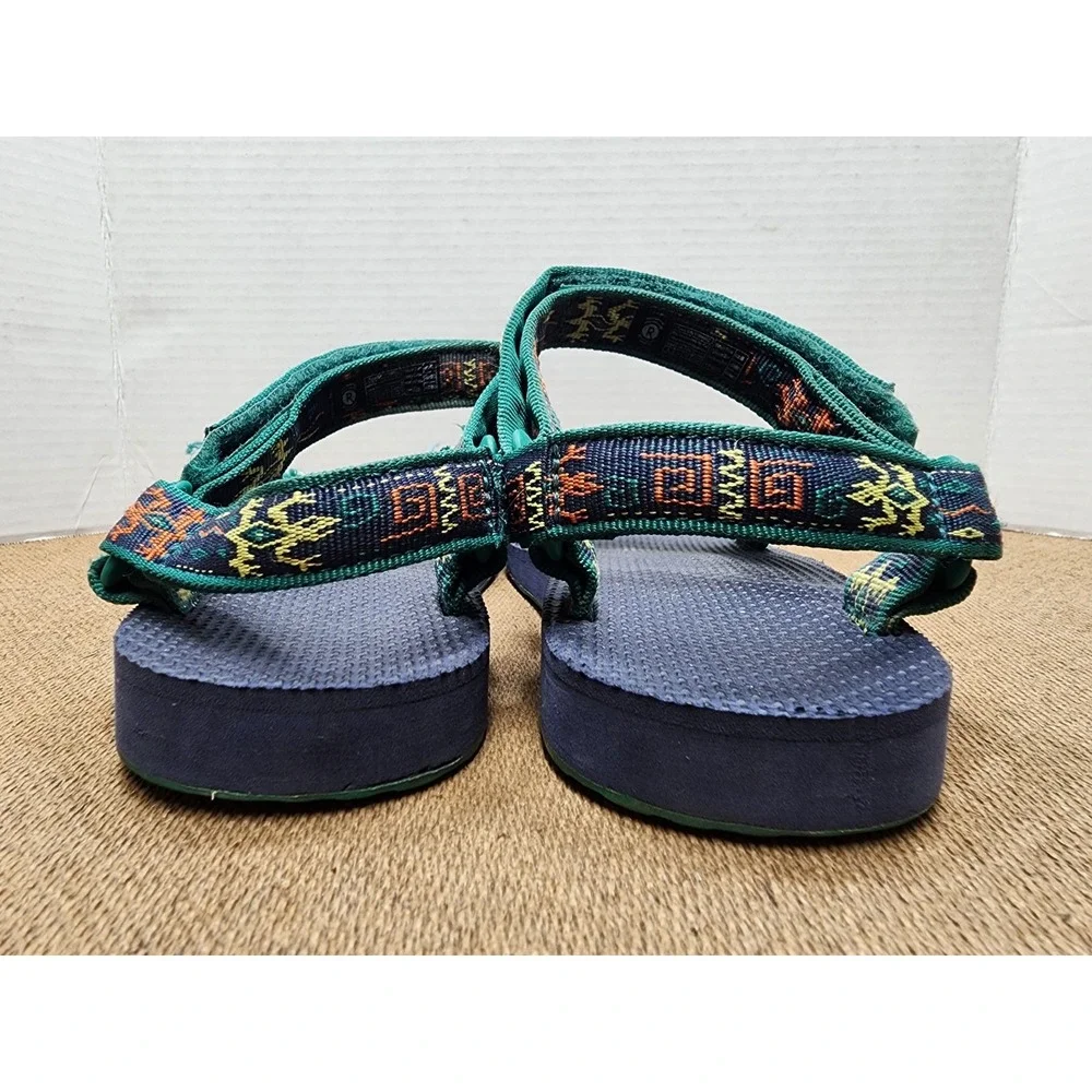 Teva Sandals Kids 5 Original Universal Blue Gecko Navy